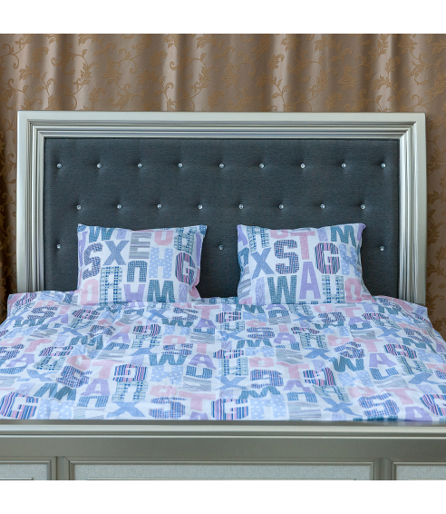 Bedding Set „ABC“. Cotton bedding sets