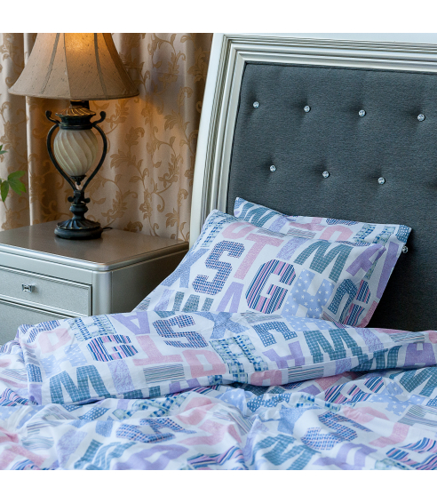 Bedding Set „ABC“. Cotton bedding sets