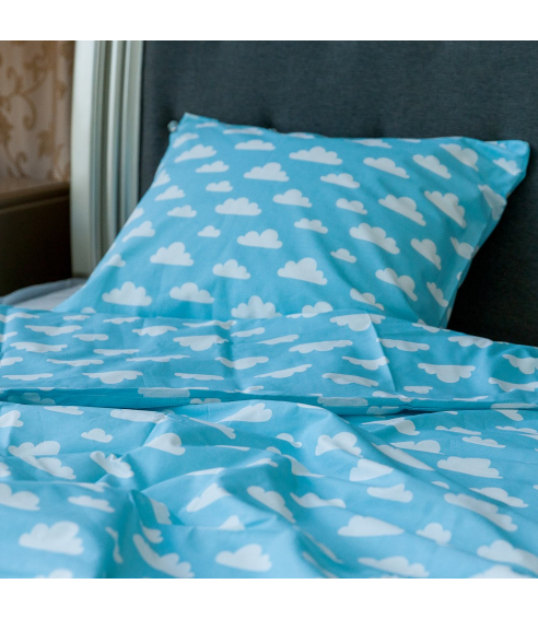 Pillow cases „Blue clouds“