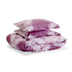 Bedding Set „Mona purple“. Cotton bedding sets, 140x200 cm