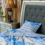 Bedding Set „Cornflower“. Cotton bedding sets, 140x200 cm