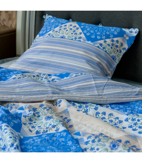 Bedding Set „Cornflower“. Cotton bedding sets