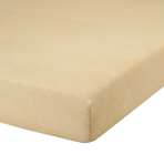 Terry fitted sheet  „Yellow“, 90x200 cm, 180x200 cm