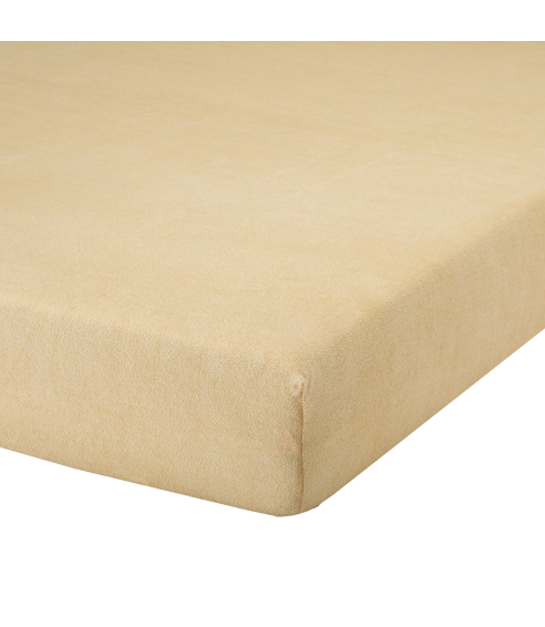 Terry fitted sheet  „Yellow“
