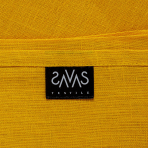 Tablecloth „Linen yellow“. Linen tablecloths, 140x140 cm, 140x300 cm