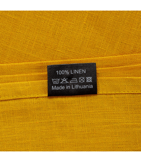 Staltiesė „Linen yellow“