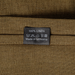 Tablecloth „Linen brown“. Linen tablecloths, 140x140 cm, 140x300 cm