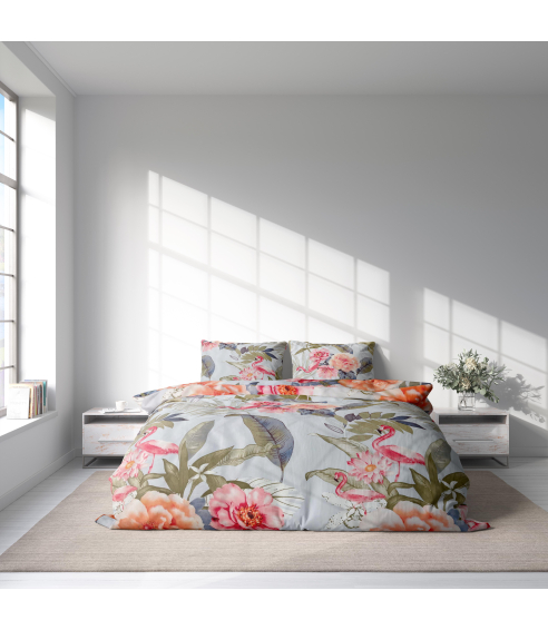 Bedding Set „Flamingo“. Bedding sets 140x200