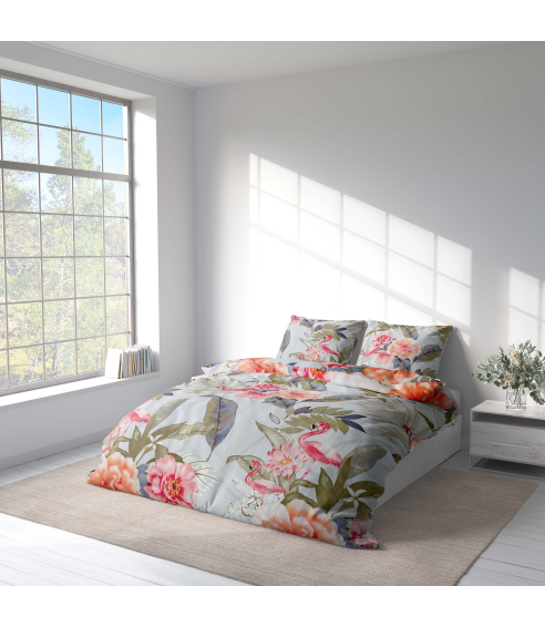 Bedding Set „Flamingo“. Bedding sets 140x200