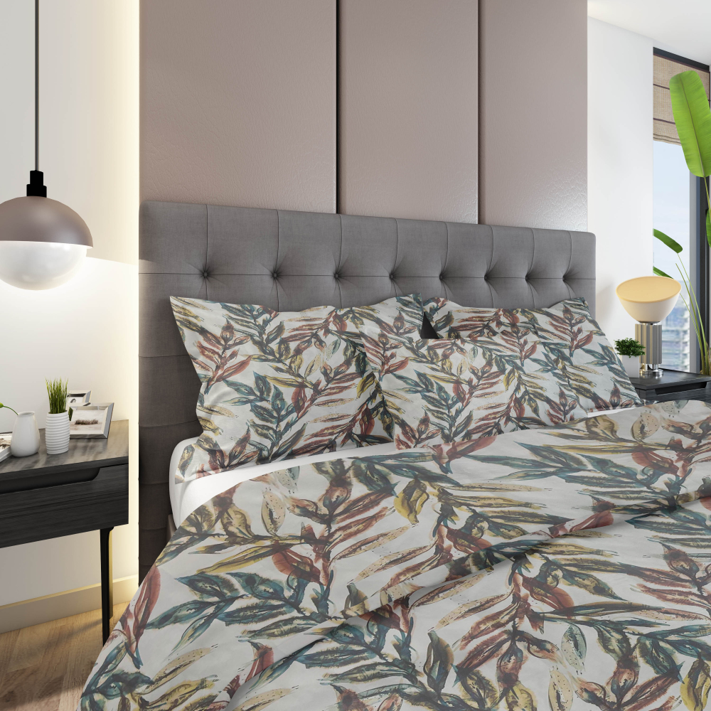 Premium Sateen Bedding Set „Flopsie“. Patterned bedding sets, 200x200 cm