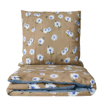 Premium Sateen Bedding Set „Florado“. Bedding sets with plants, 140x200 cm, 150x200 cm, 160x200 cm, 180x200 cm, 200x200 cm, 200x220 cm