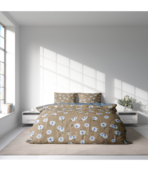Premium Sateen Bedding Set „Florado“. Satin bedding sets