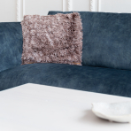 Decorative Pillowcase “Brown Fluffy” 1 pc