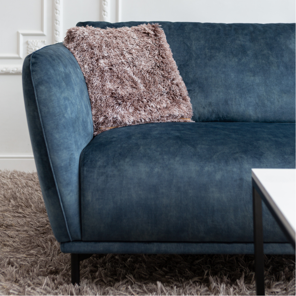 Decorative Pillowcase “Brown Fluffy” 1 pc