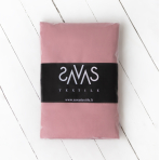 Satin Fitted Sheet „Ash rose“, 180x200 cm