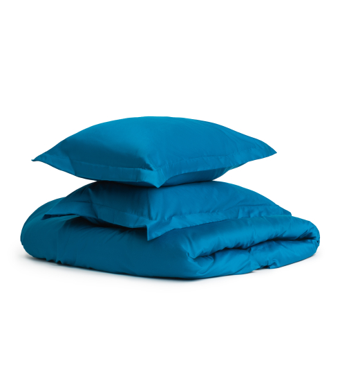 Premium Sateen Bedding Set „Turquoise“. Satin bedding sets
