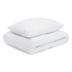 Bedding Set „Pearl“. Bedding sets 135x200, 140x200 cm, 150x200 cm, 160x200 cm, 180x200 cm, 200x200 cm, 200x220 cm, 220x240 cm. Classic white bedding set, bringing timeless elegance to your bedroom.