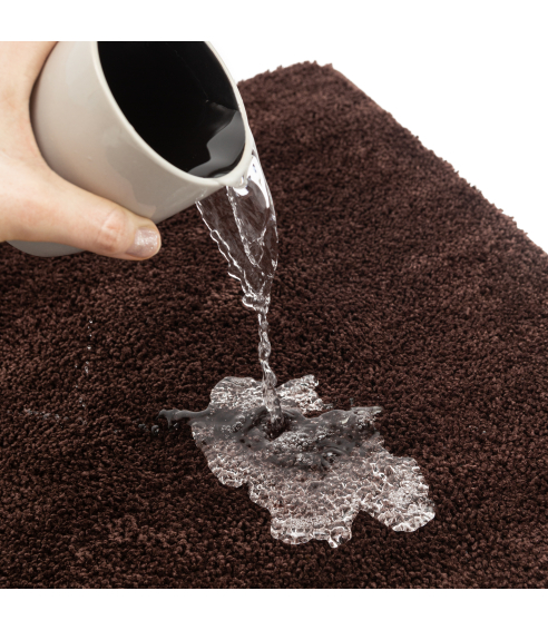 Toilet mat “Brunette”. Bath mats