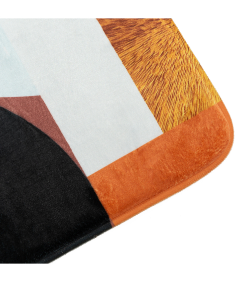 Toilet mat “Multicol”. Bath mats