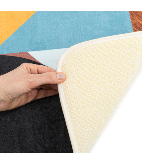 Toilet mat “Multicol”. Bath mats