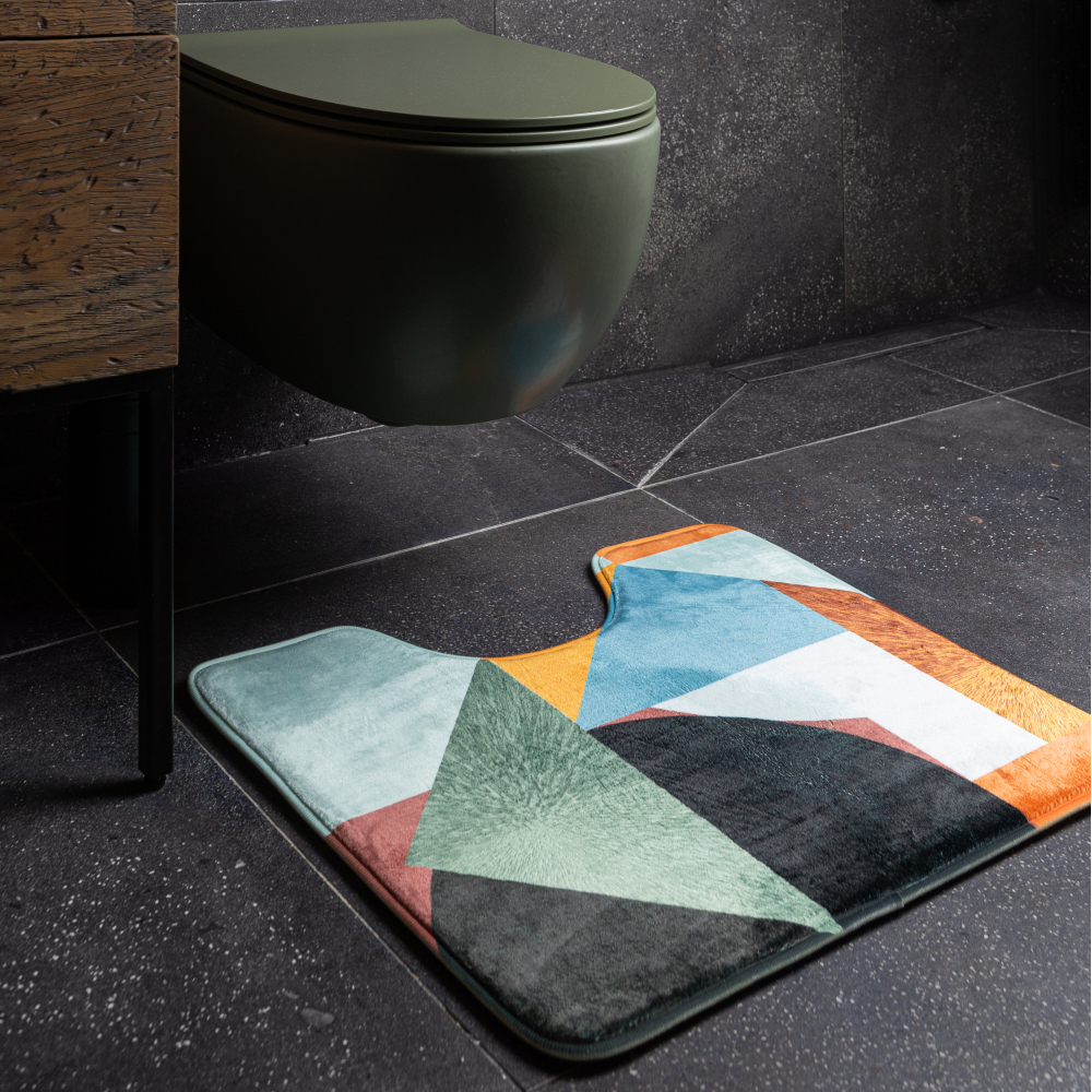 Toilet mat “Multicol”, 50x60 cm