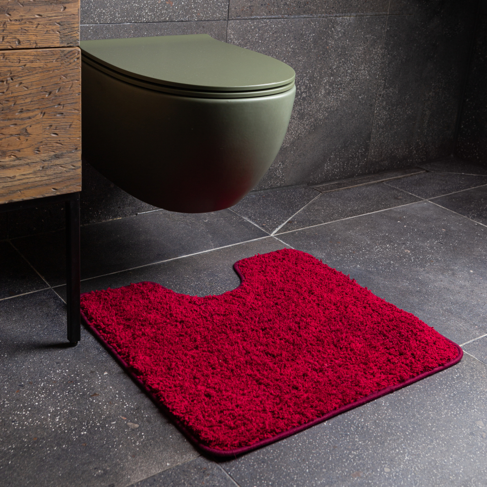 Toilet mat “Crimson”, 55x55 cm
