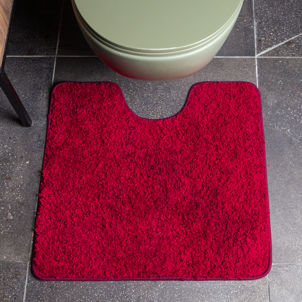 Toilet mat “Crimson”, 55x55 cm