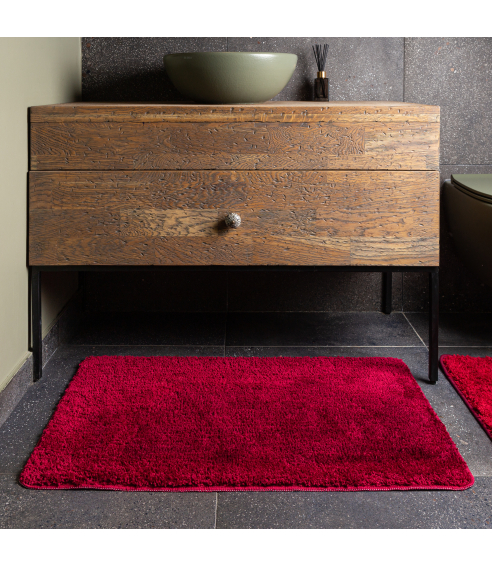 Bathroom mat “Crimson”. Bath mats