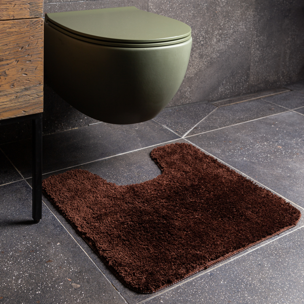 Toilet mat “Brunette”, 55x55 cm