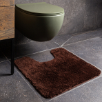 Toilet mat “Brunette”, 55x55 cm