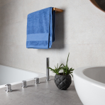 Bath towel “Dark Blue”, 70x140 cm