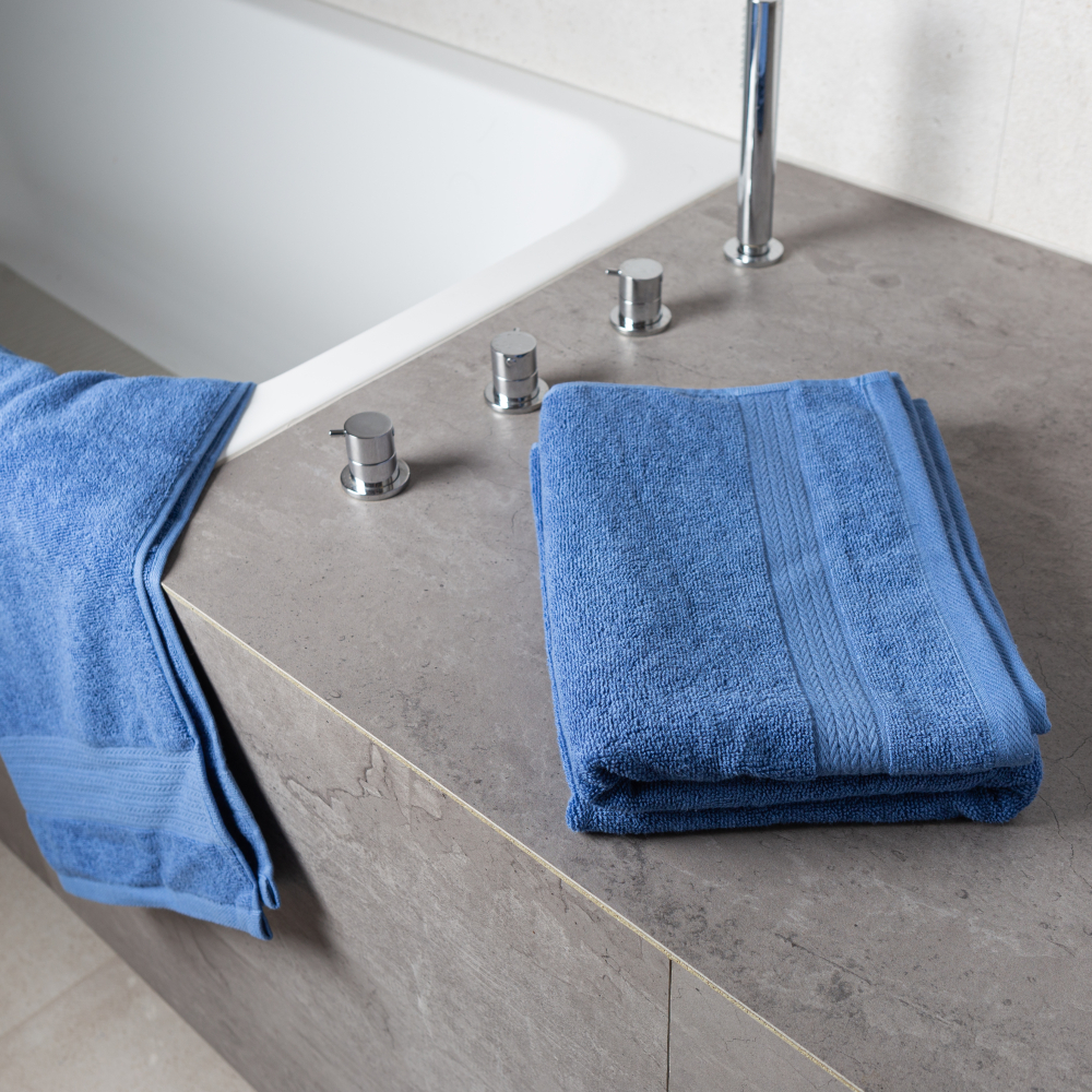 Bath towel “Dark Blue”, 70x140 cm