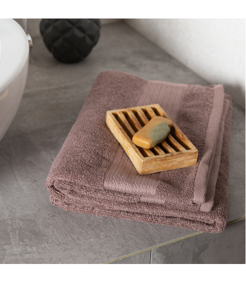 Bath towel “Brown”
