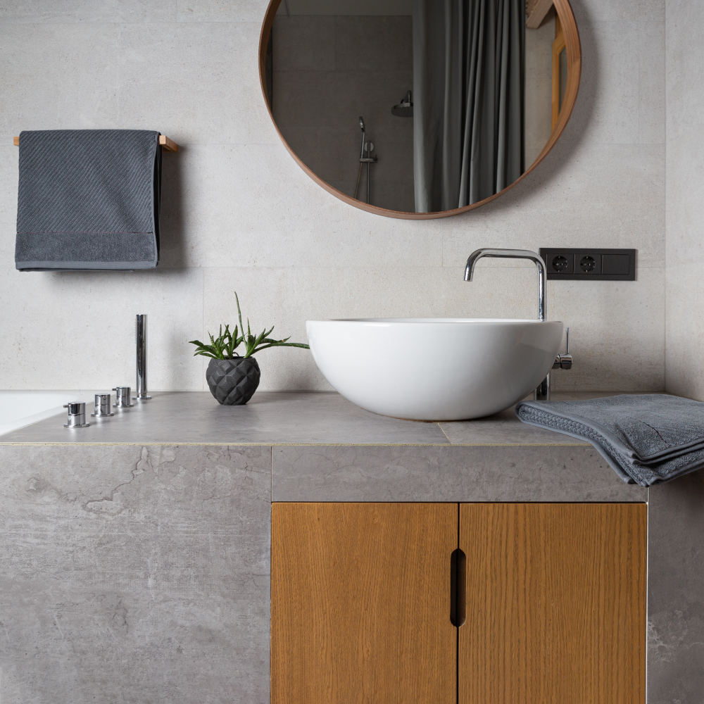 Bath towel “Dark Grey”