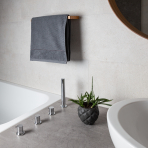 Bath towel “Dark Grey”