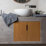 Bath towel “Dark Grey”