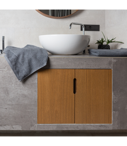 Bath towel “Dark Grey”