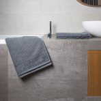 Bath towel “Dark Grey”