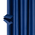 Naktinės užuolaidos „Navy blue“, 106x160 cm, 116x228 cm, 140x250 cm