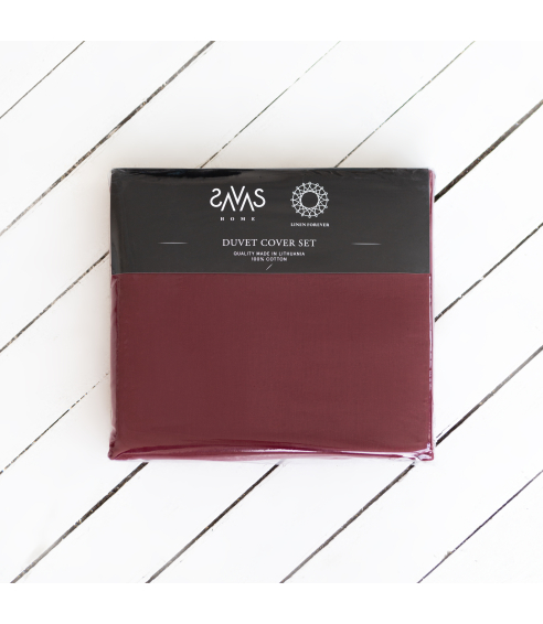 Beddging Set „Ruby“. Cotton bedding sets