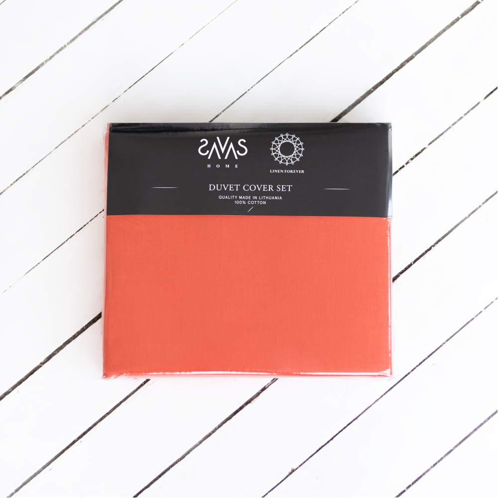 Bedding Set „Orange rust“. Bedding sets 160x200, 140x200 cm, 160x200 cm, 200x200 cm