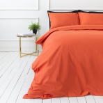 Bedding Set „Orange rust“. Bedding sets 160x200, 140x200 cm, 160x200 cm, 200x200 cm