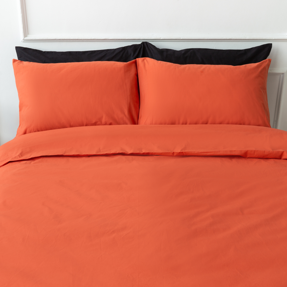 Bedding Set „Orange rust“. Bedding sets 160x200, 140x200 cm, 160x200 cm, 200x200 cm