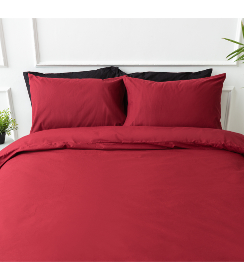 Beddging Set „Ruby“. Cotton bedding sets