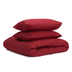 Beddging Set „Ruby“. Red bedding sets, 140x200 cm