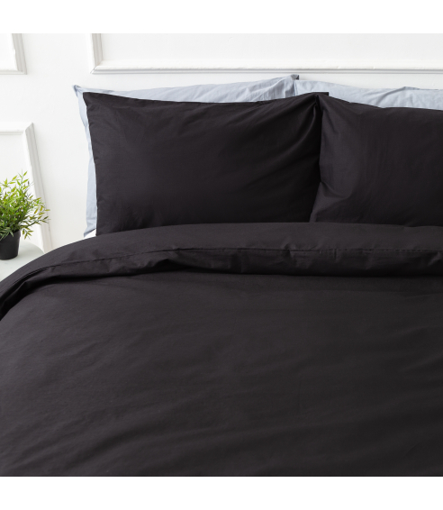Bedding Set „Anthracite“. Cotton bedding sets
