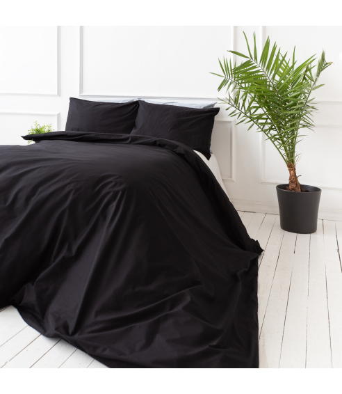 Bedding Set „Anthracite“. Cotton bedding sets