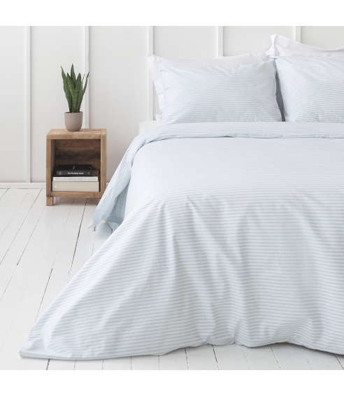 Bedding Set „Arctic stripes“. Cotton bedding sets
