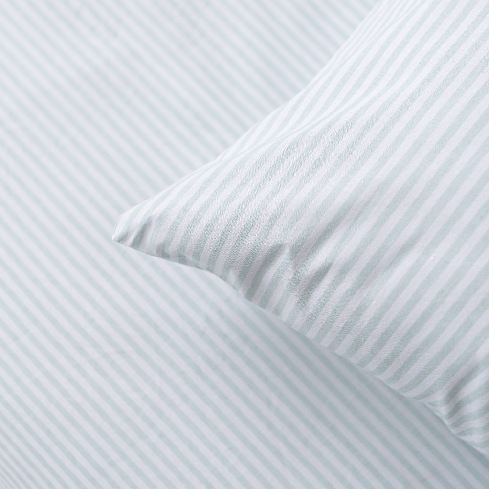 Bedding Set „Arctic stripes“. Cotton bedding sets, 140x200 cm, 160x200 cm. Soft-textured bedding perfect for bright interiors.