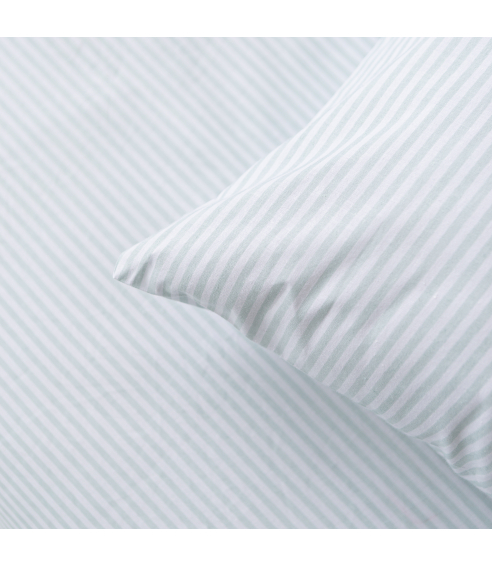 Bedding Set „Arctic stripes“. Cotton bedding sets